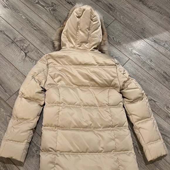 Coach Women's Puffer Jacket with Fur Lined Hood Size Small - Picture 4 of 7